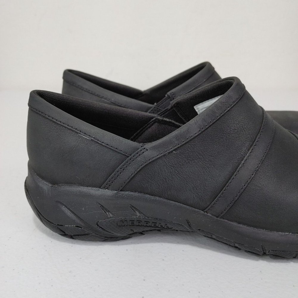 Merrell Encore Moc 4 Shoes Leather Slip-Ons Women's 9 W - Picture 6 of 10